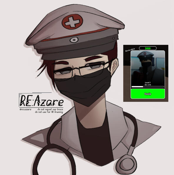 Doctor Mick from No More Time (Roblox)