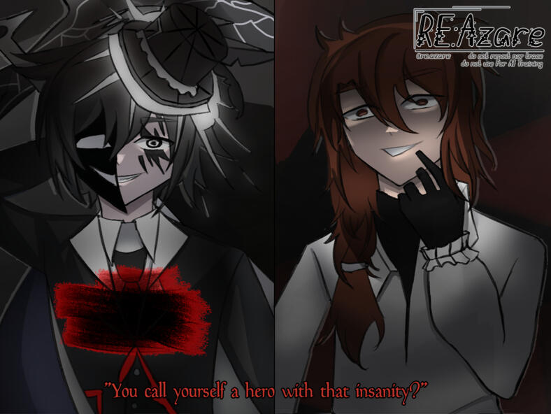 Shiratori and Penaro Herias OC Art