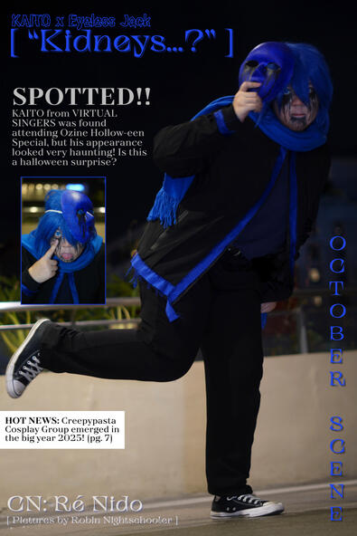 KAITO x Eyeless Jack Photoshoot